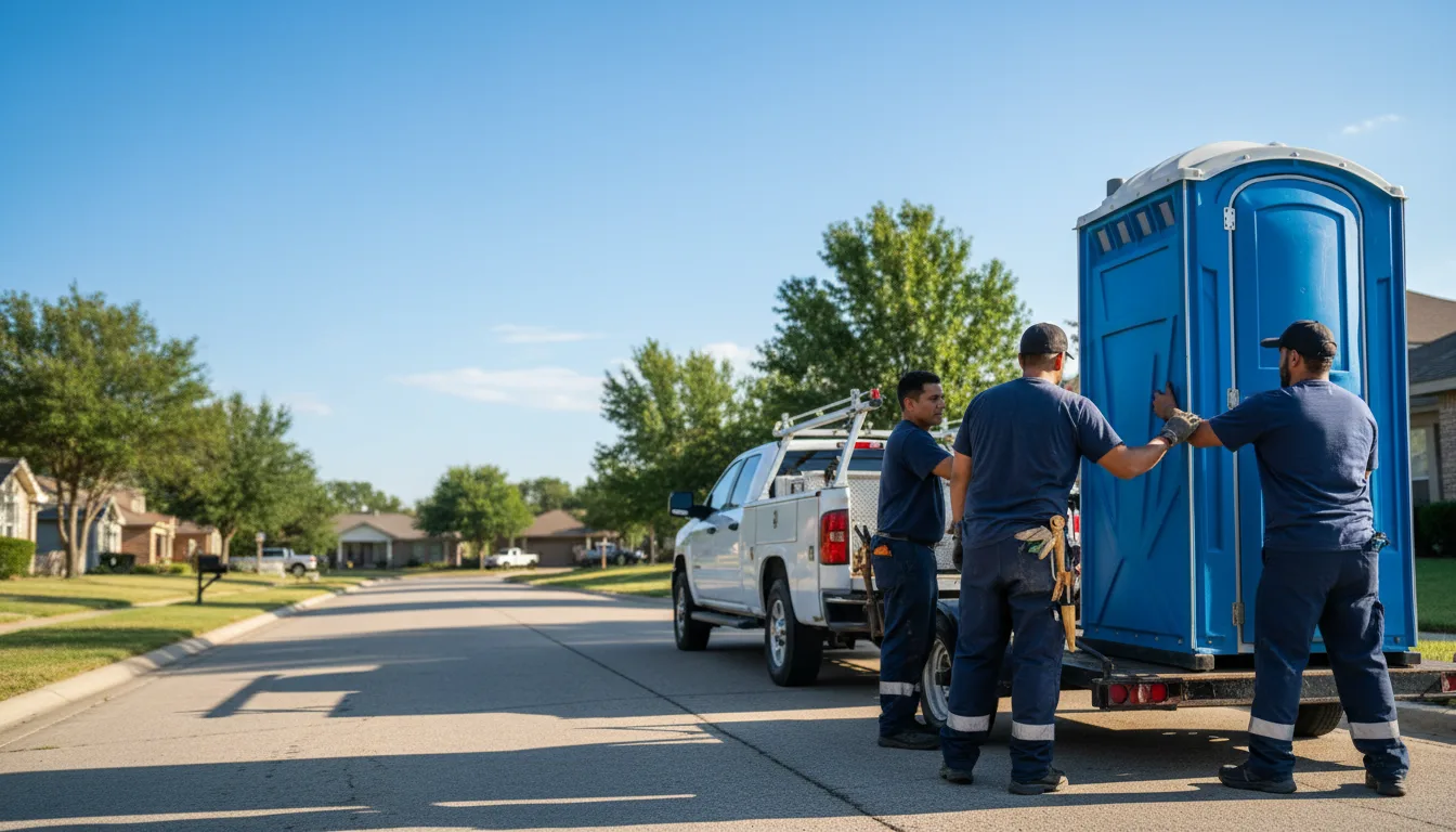 Portable Toilet Rental in Lindale, TX near me